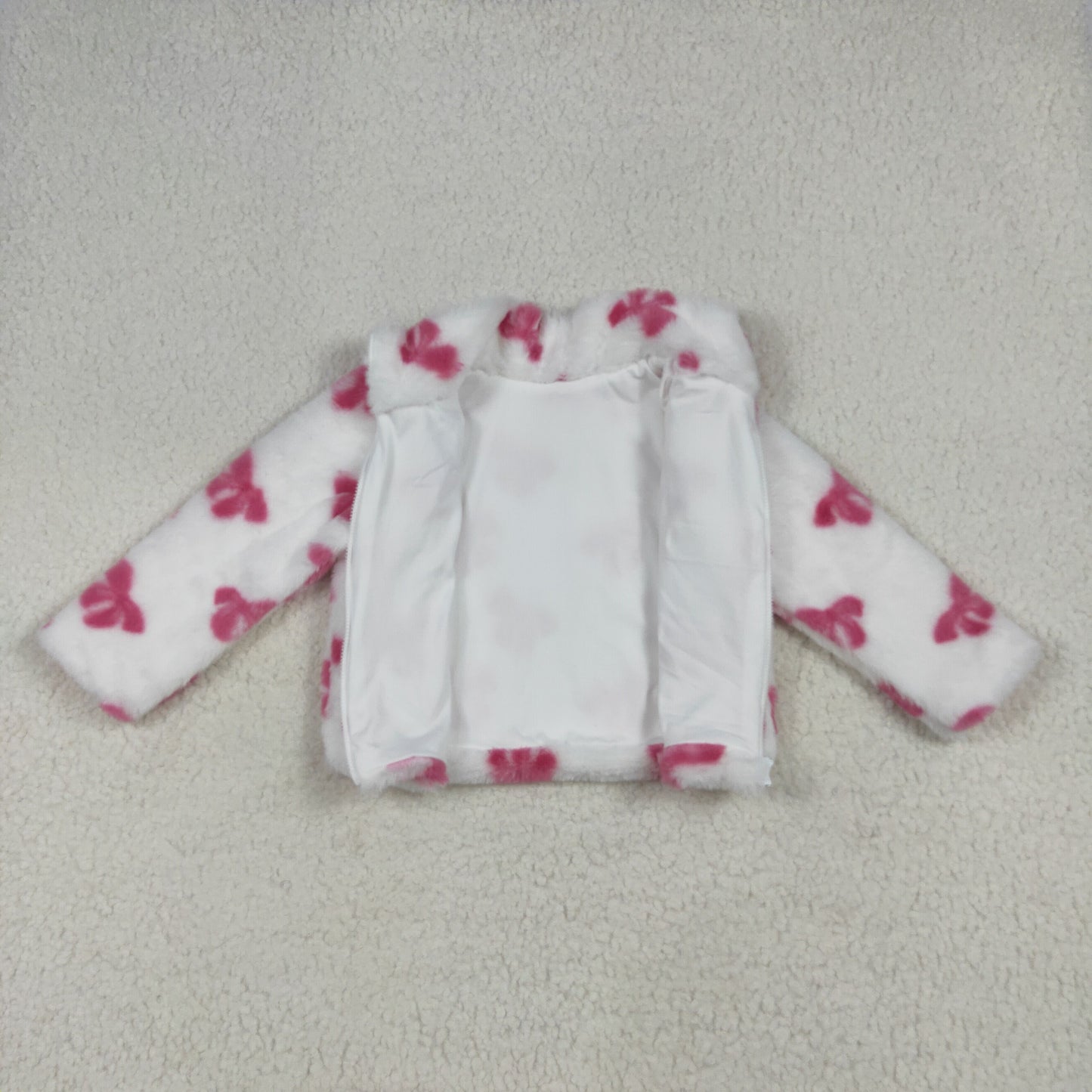 GT1048-2xs-3xl plush style stand-up collar cow print soft comfortable winter coat 202505 Free shipping order $100+ certain items RTS