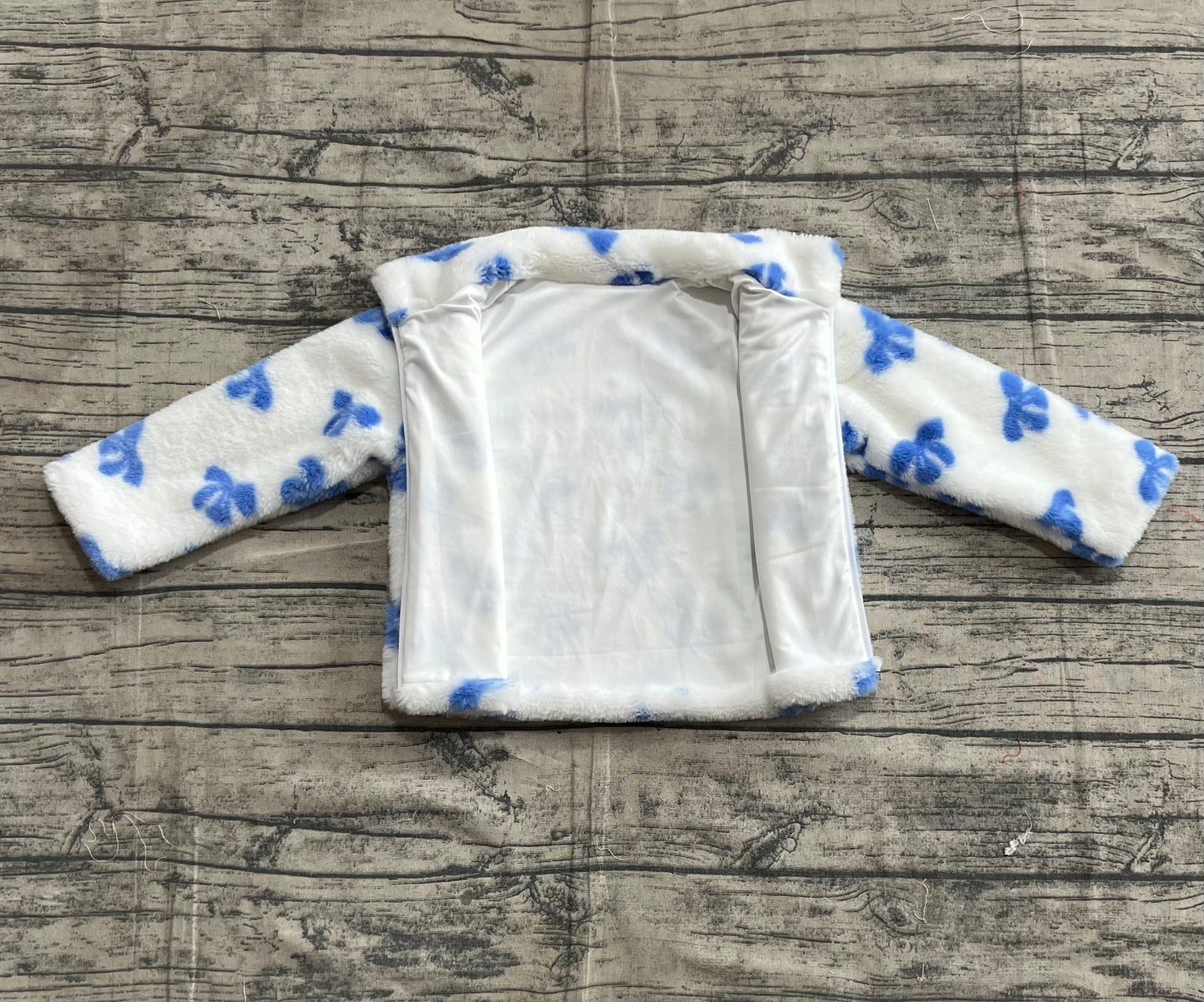 GT1049-2xs-3xl plush style stand-up collar cow print soft comfortable winter coat PREORDER 202505