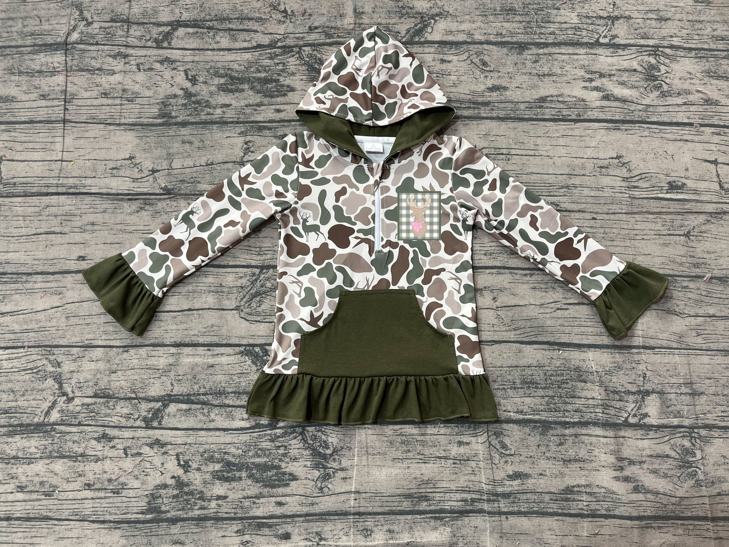 GT1136 embroidery hoodie camo boy top coat pullover 202511 preorder