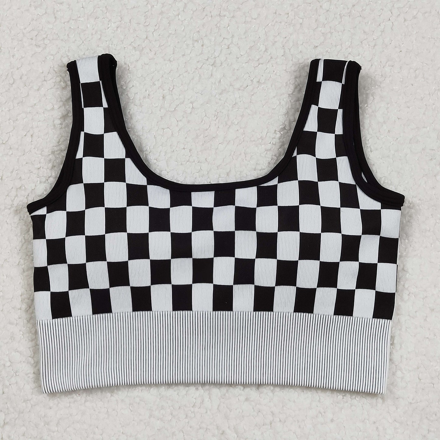GT1189 adult Checkerboard black shorts women 202509 sibling RTS
