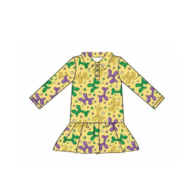 GT1261 Mardi Gras girl top coat pullover 202509 preorder