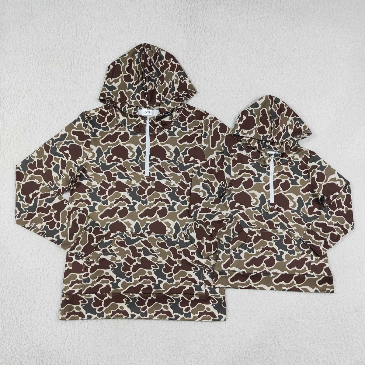 GT1713+BT1854 adult camo hoodies top mama & kids RTS 202607 rts