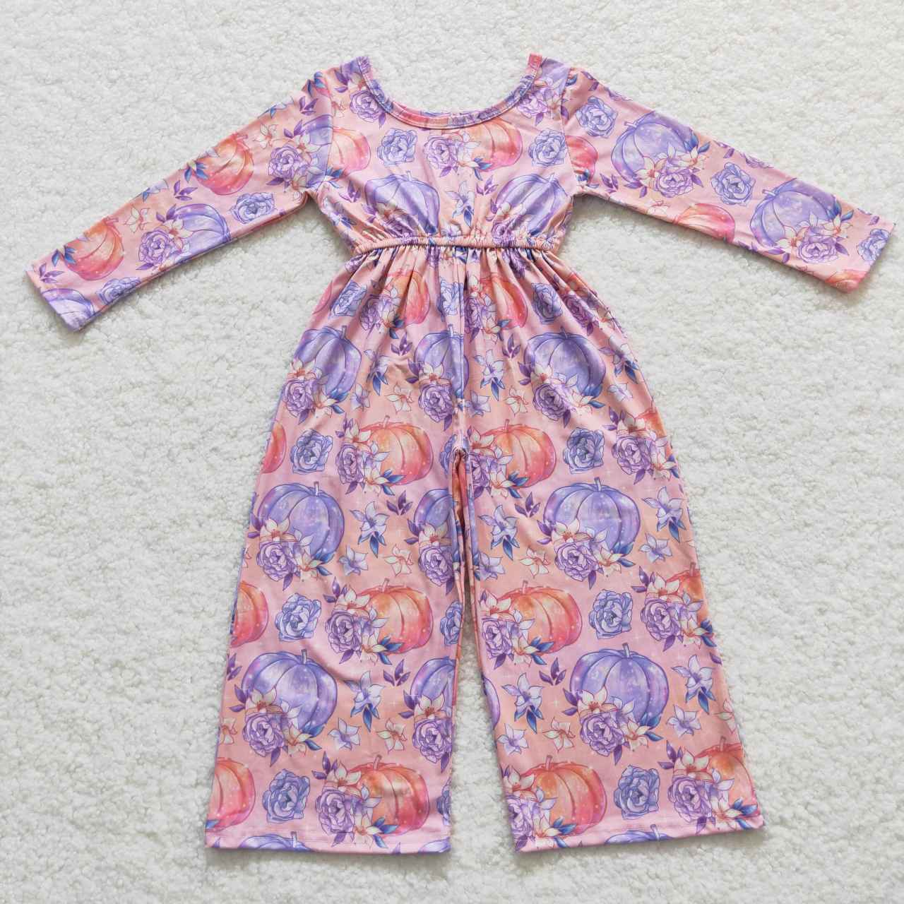 LR0382 short sleeve girl jumpsuit overall 20230828 RTS