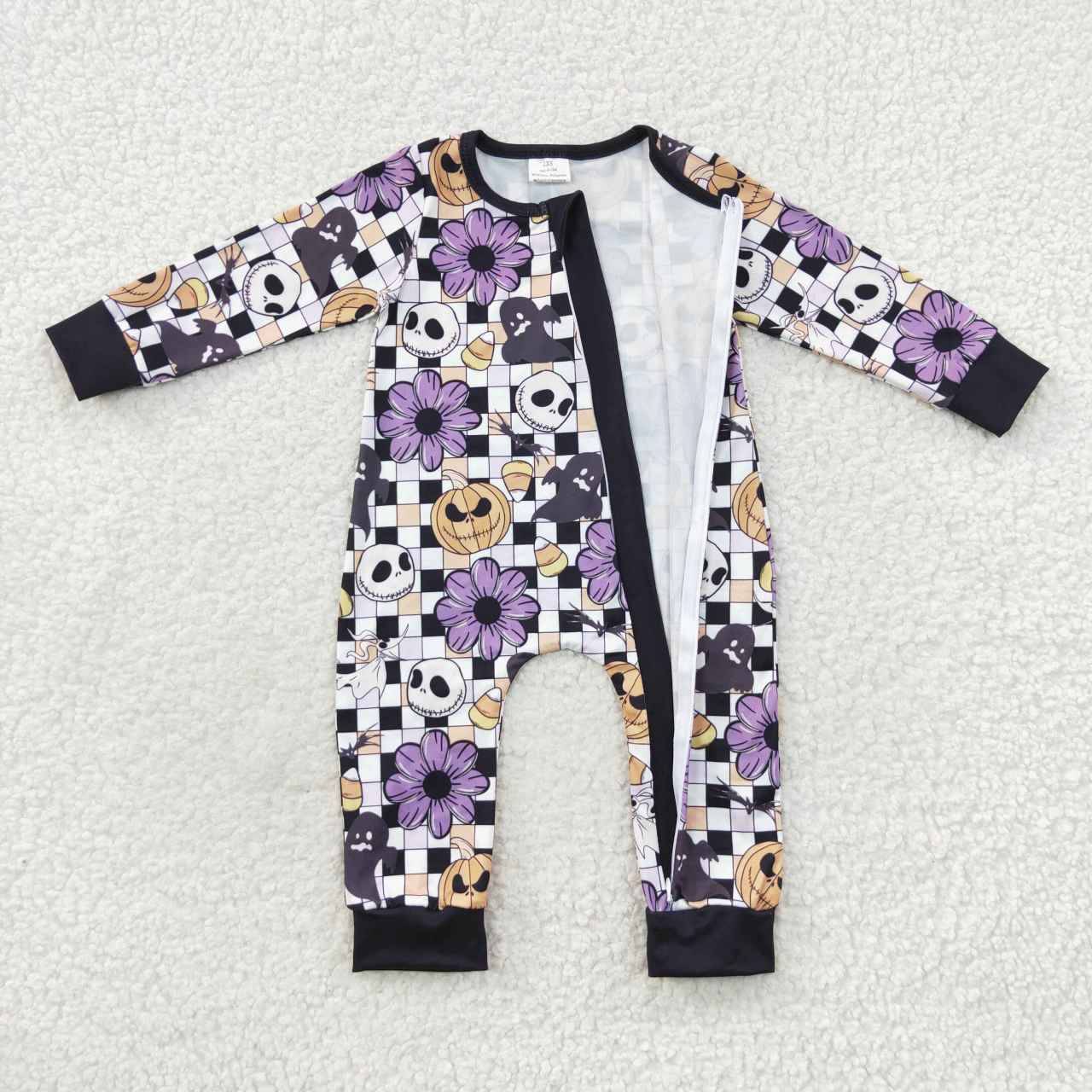 LR0445 halloween long sleeve girl boy romper 20230808 RTS