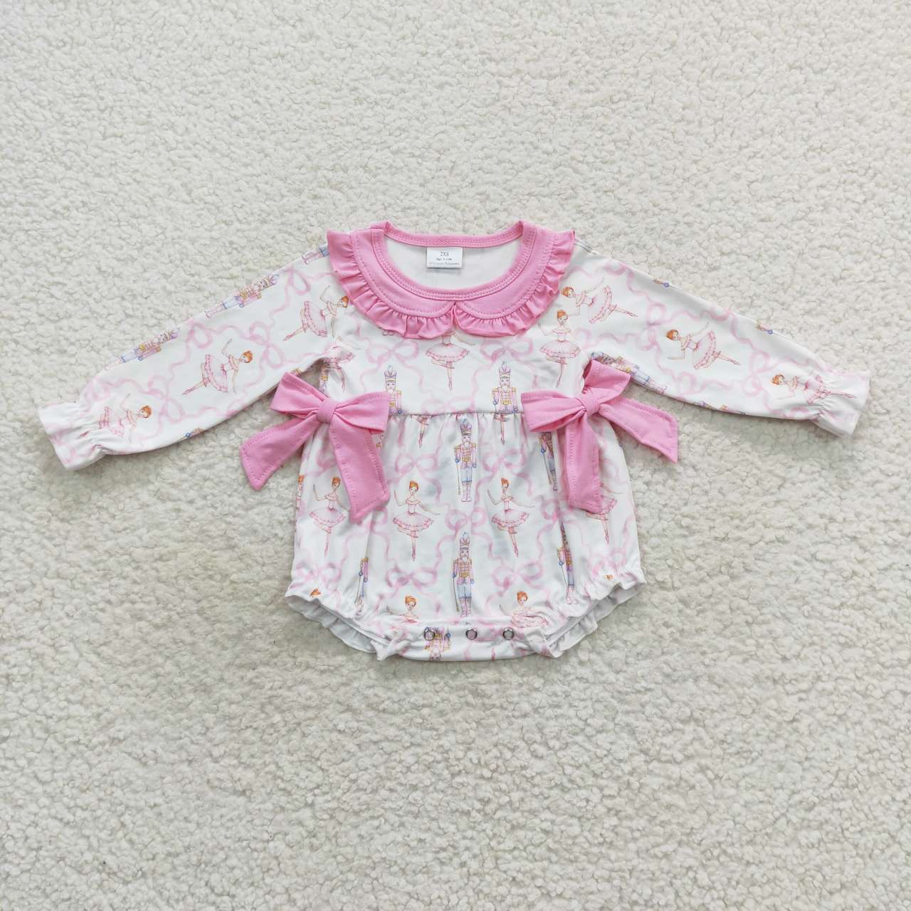 LR0586 long sleeve barbie girl romper RTS 20230909 20230909