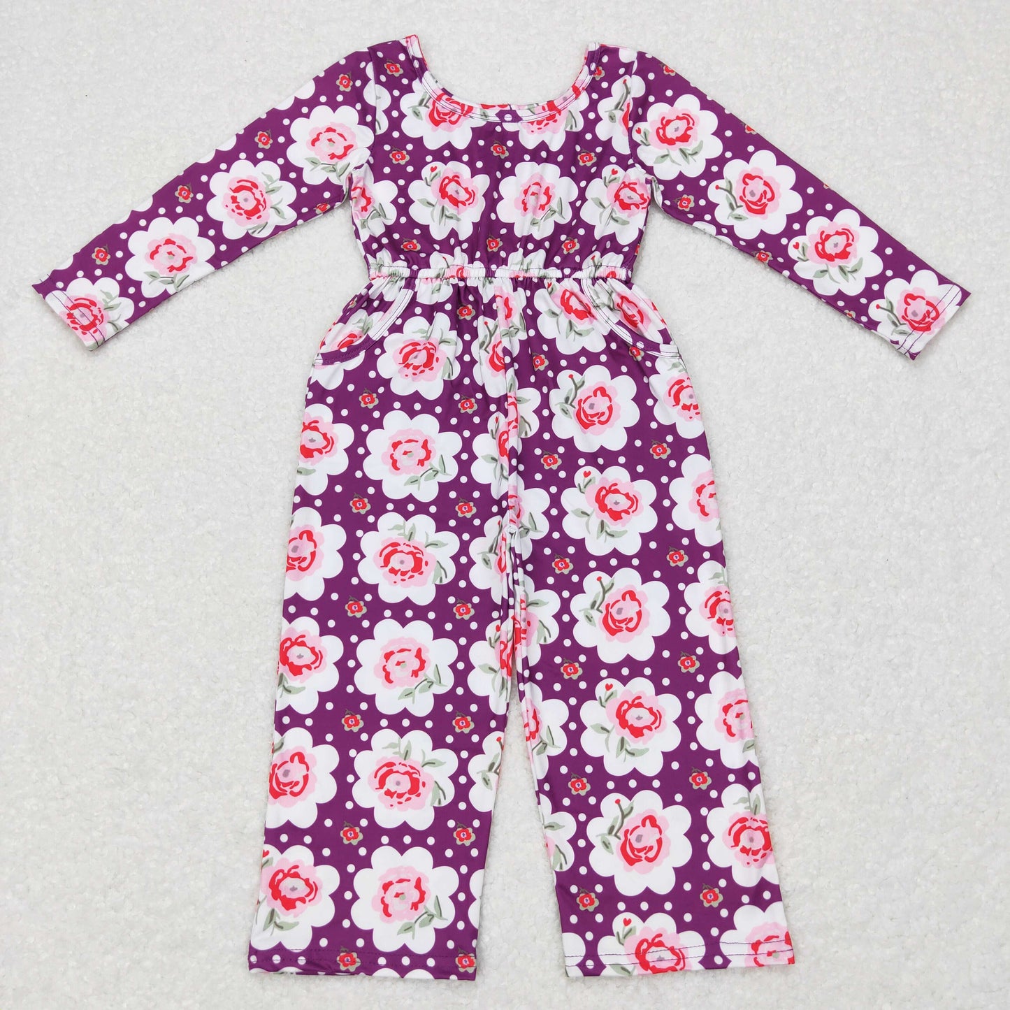 LR0716 preorder longsleeve girl jumpsuit overall 20231025 RTS