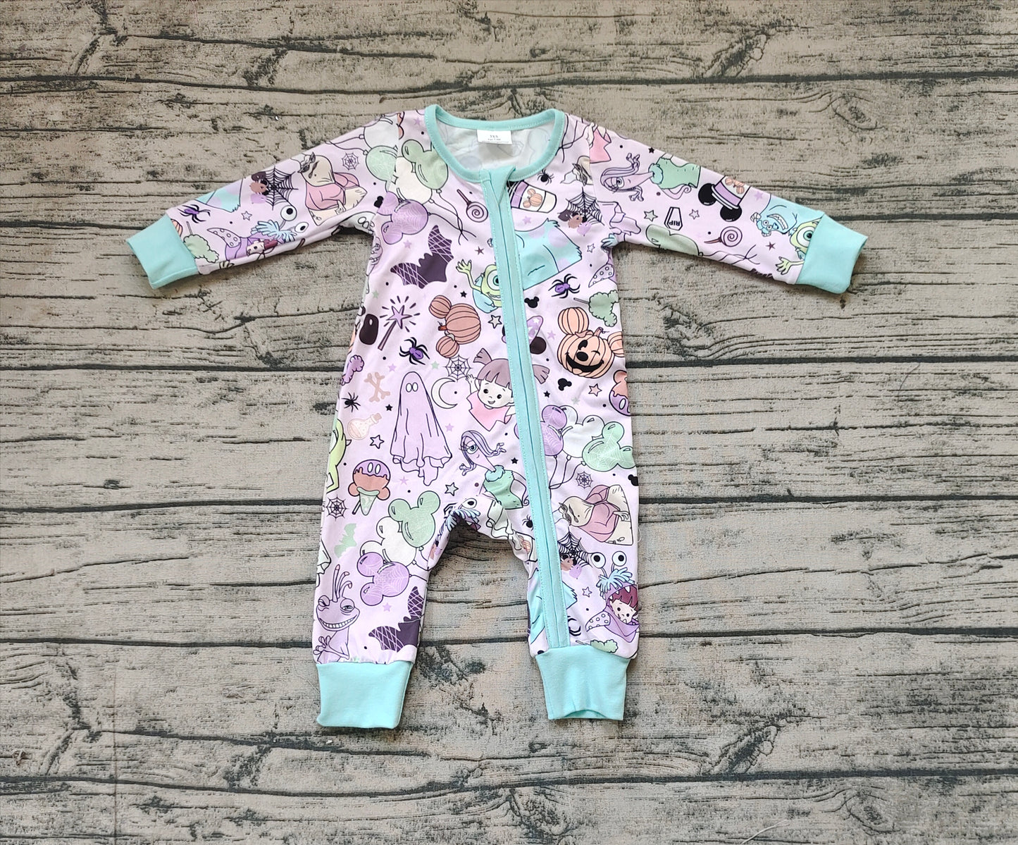 LR0969 Halloween mouse girl boy romper 202405 preorder(