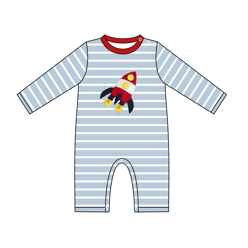 LR1025 rocket boy romper 202405 preorder