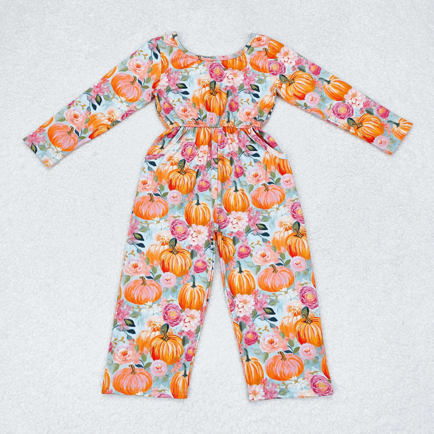 LR1060 RTS Halloween short sleeve girl jumpsuit overall 202407