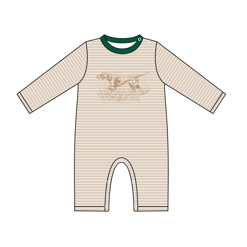 LR1091 dog boy romper 202405 preorder