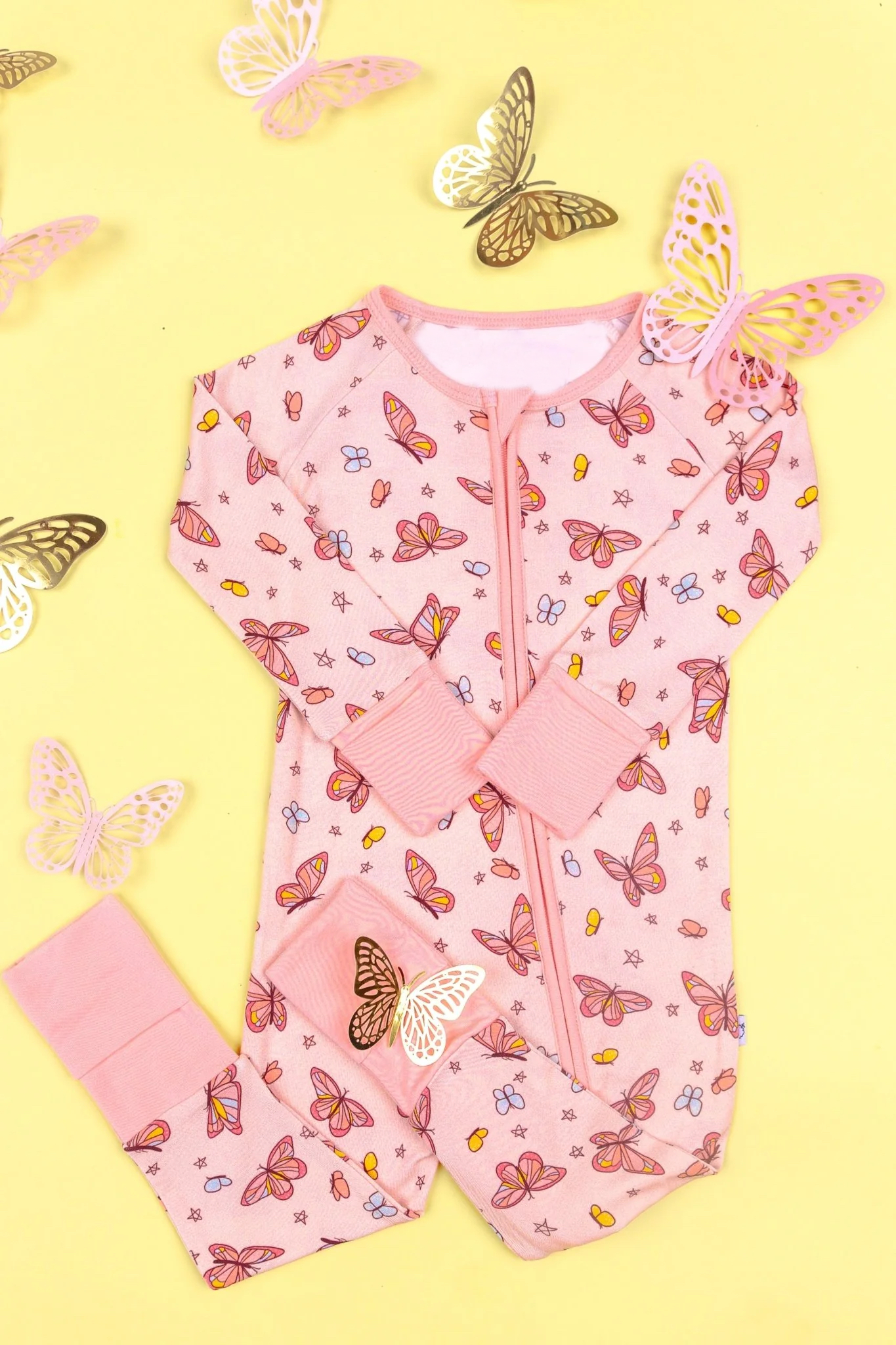 LR1109 butterfly flower girl romper 202405 preorder sibling