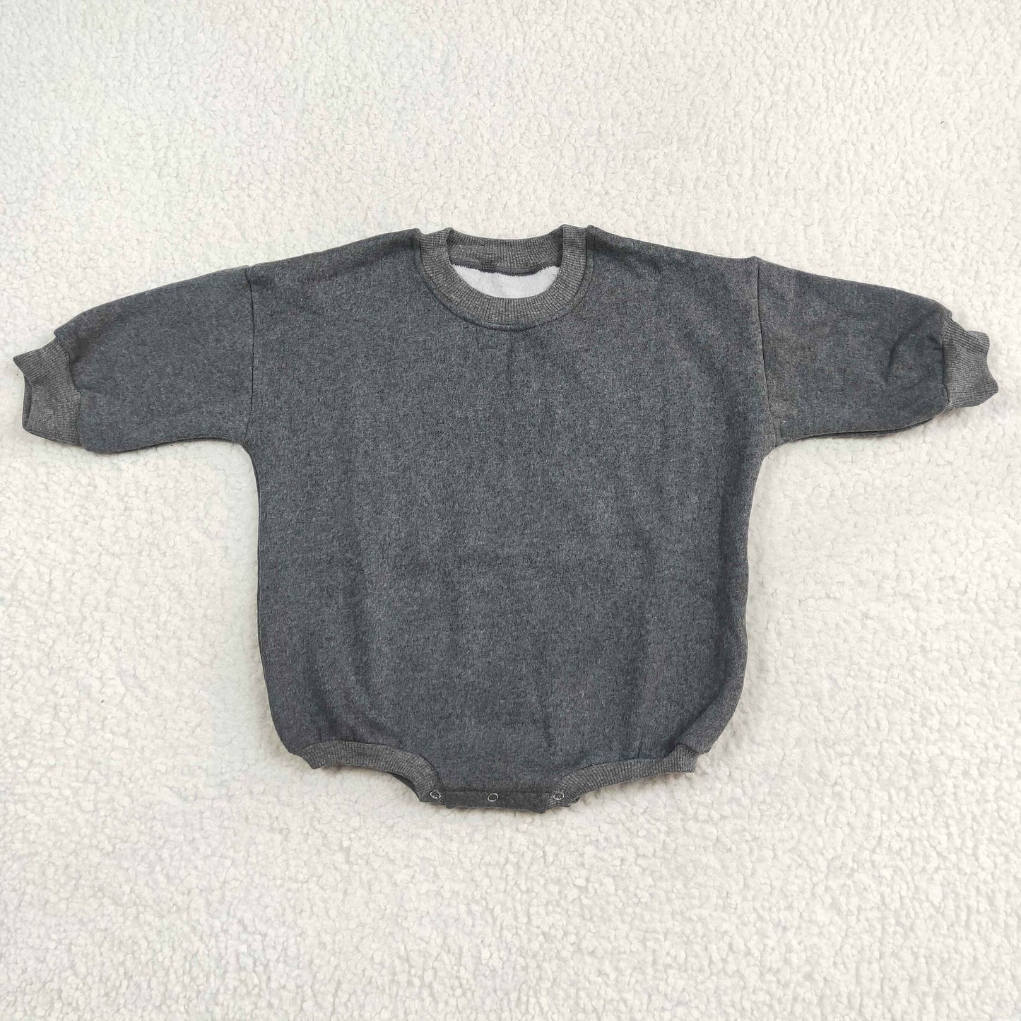 LR0928 RTS winter thicker fleece cotton sweater boy long sleeve romper 202406