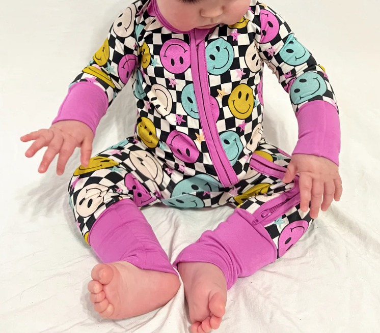 smile sibling LR1380 girl romper 202407 preorder