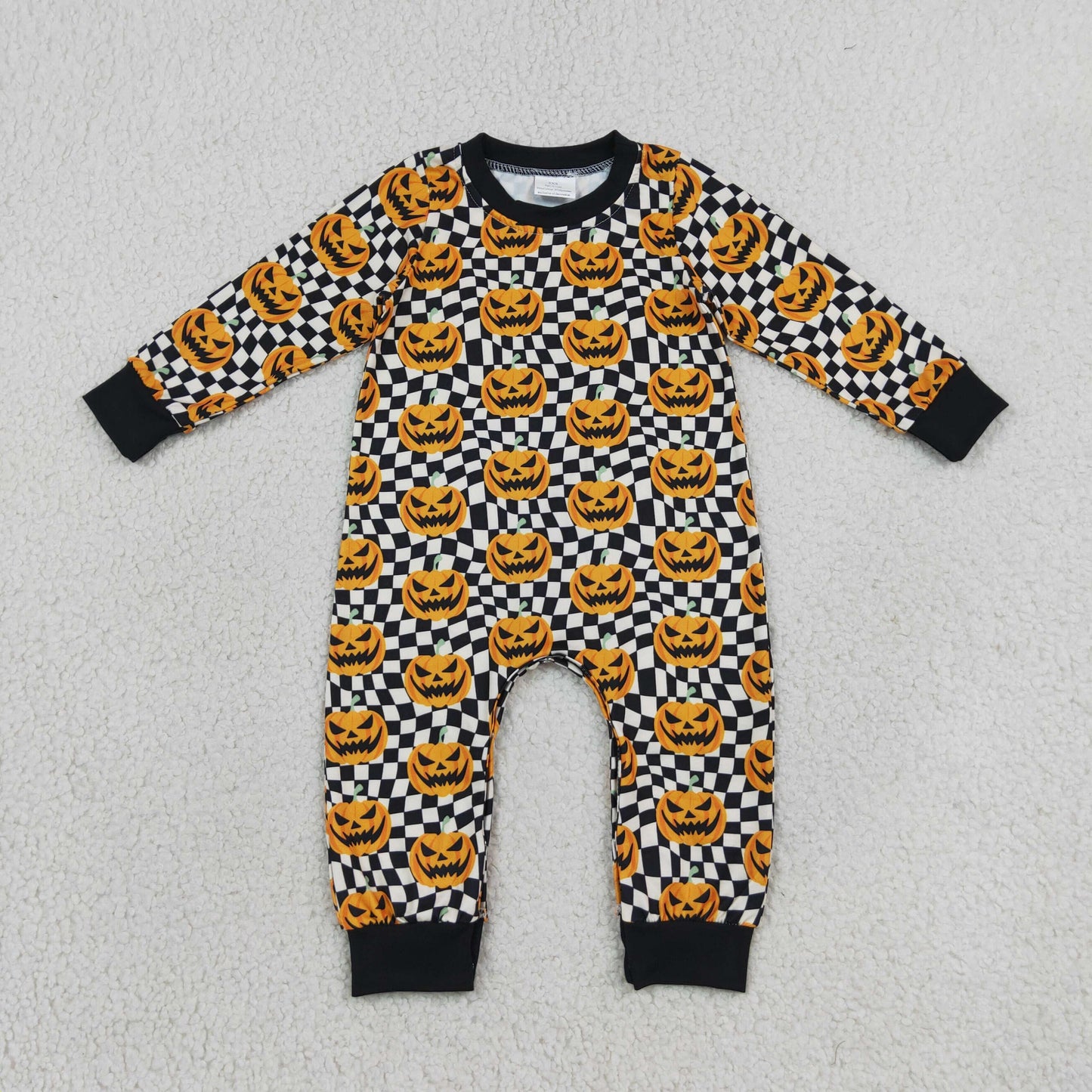 LR1389 Halloween pumpkin boy romper 202608 RTS