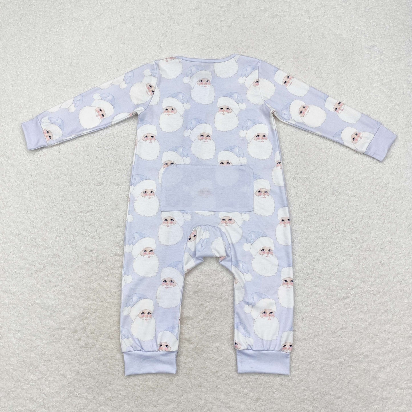 BAMBOO Christmas santa sibling LR1415 girl romper 202408 RTS