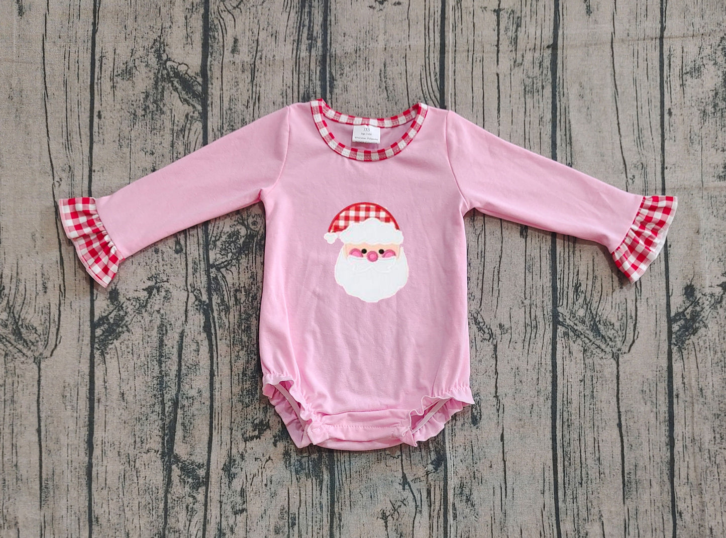 LR1733 Embroidery western boy romper 202508 preorder sibling