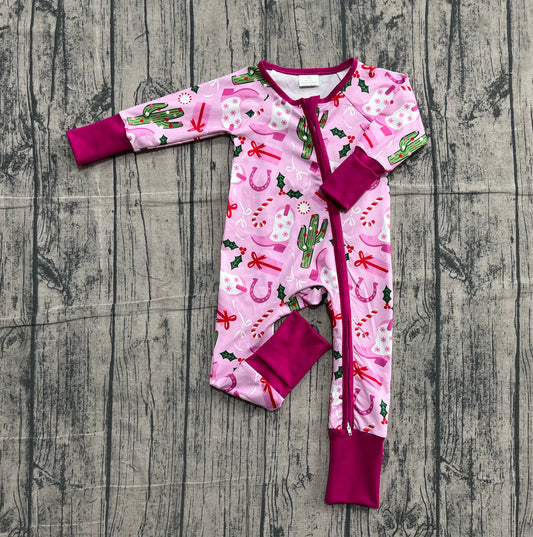 LR1742 boots  western boy romper 202510 preorder sibling