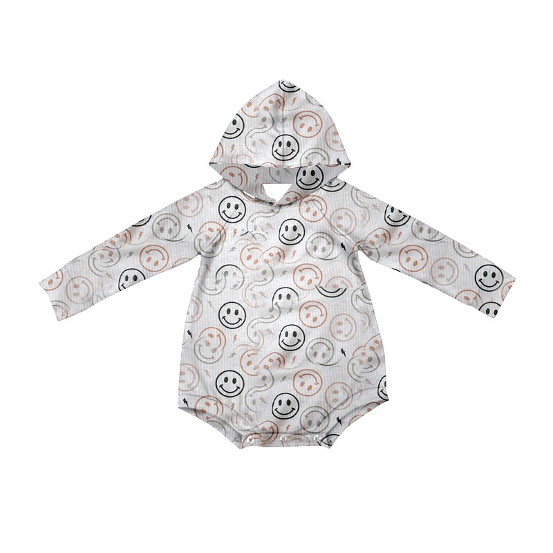 LR1882 sibling smile hoodie boy romper 202408 preorder