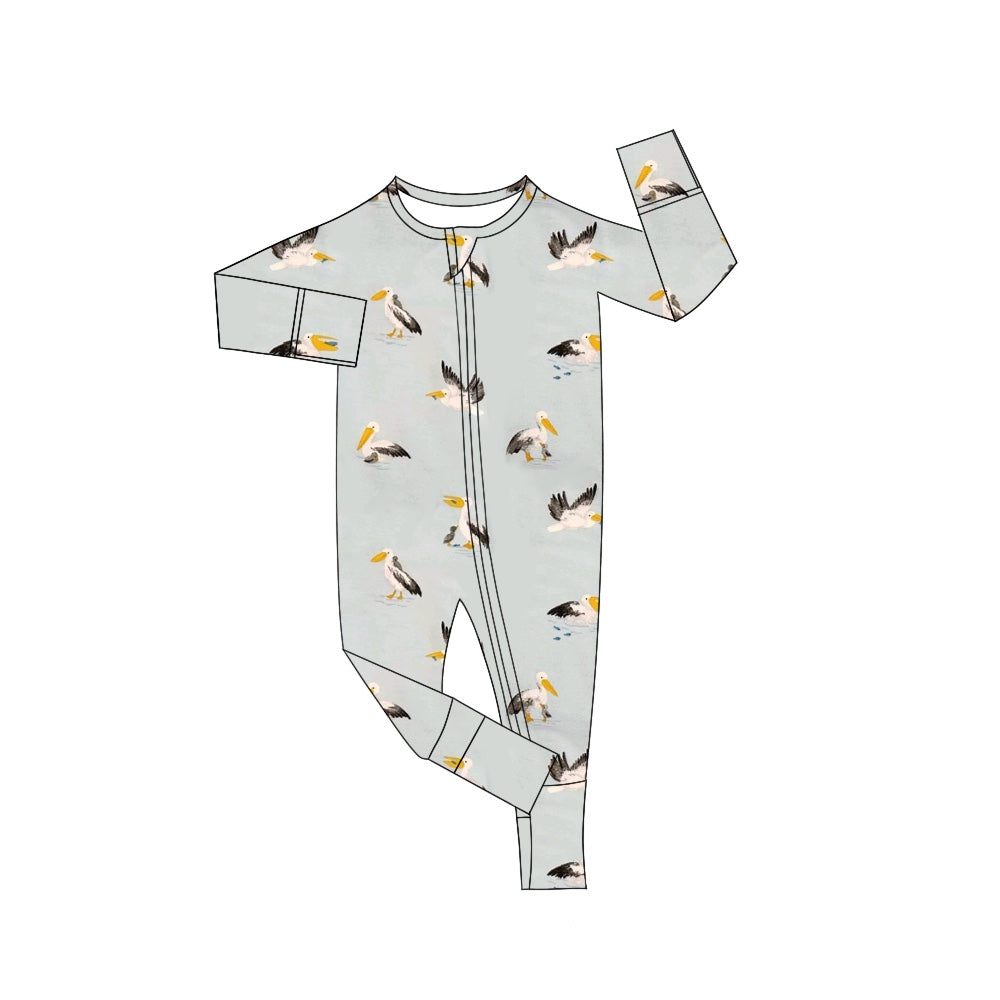 LR1942 preorder duck girl romper jumpsuit overall 202409