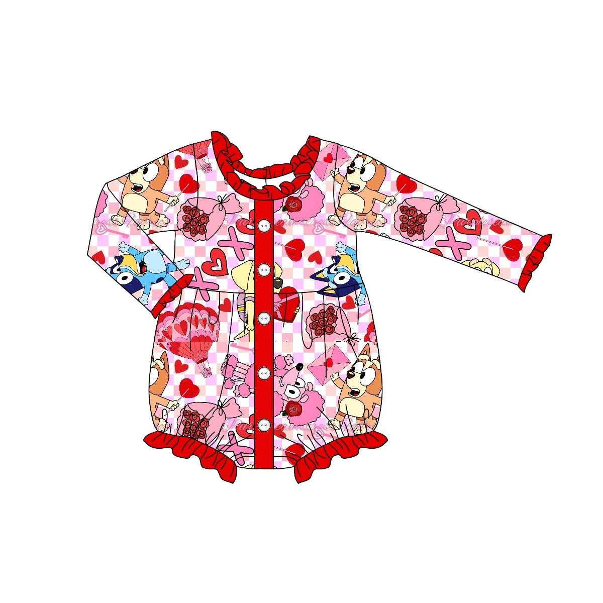 LR1955 xx oo preorder love western girl romper jumpsuit overall 202409 romper