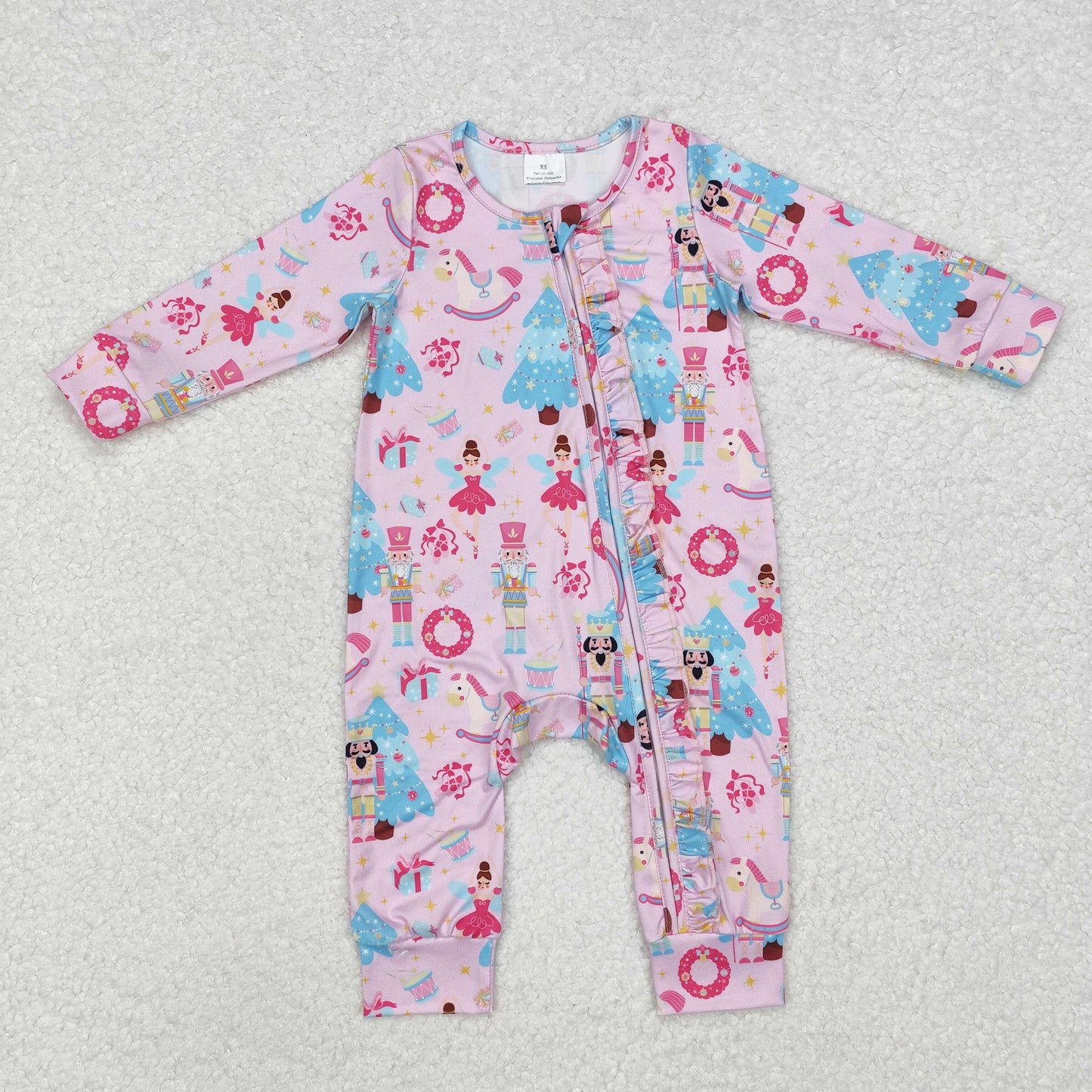 LR2006   Christmas grinch girl romper 202411 RTS