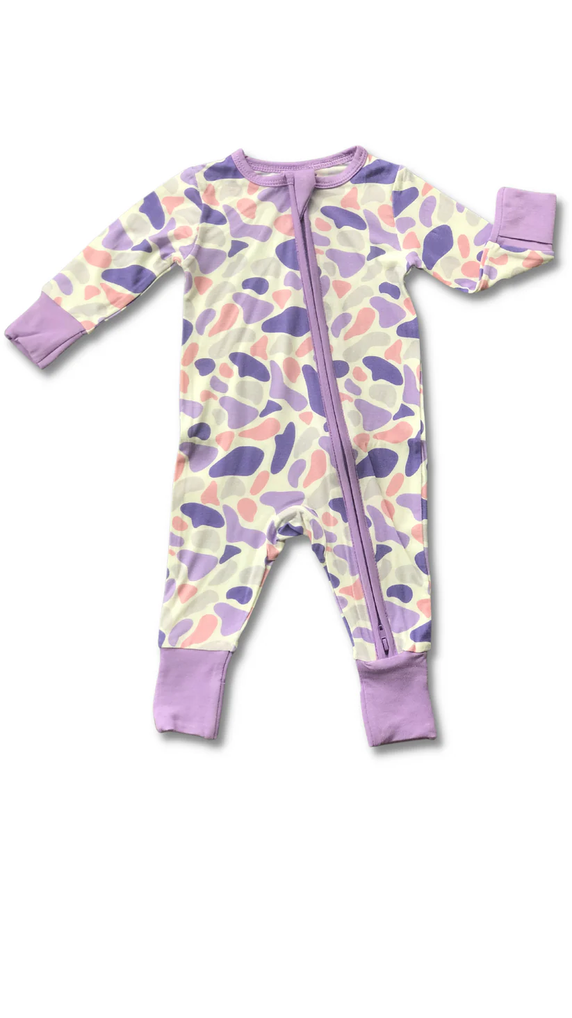 LR2099 western purple laoperd girl romper 202410 preorder sibling