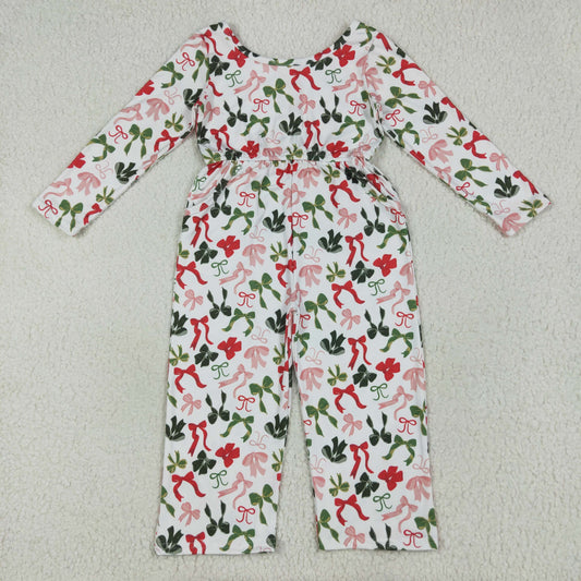 LR2192 Christmas girl jumpsuit overall 202507 RTS