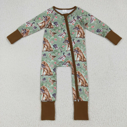LR2234 dog duck boy summer romper 202507 RTS