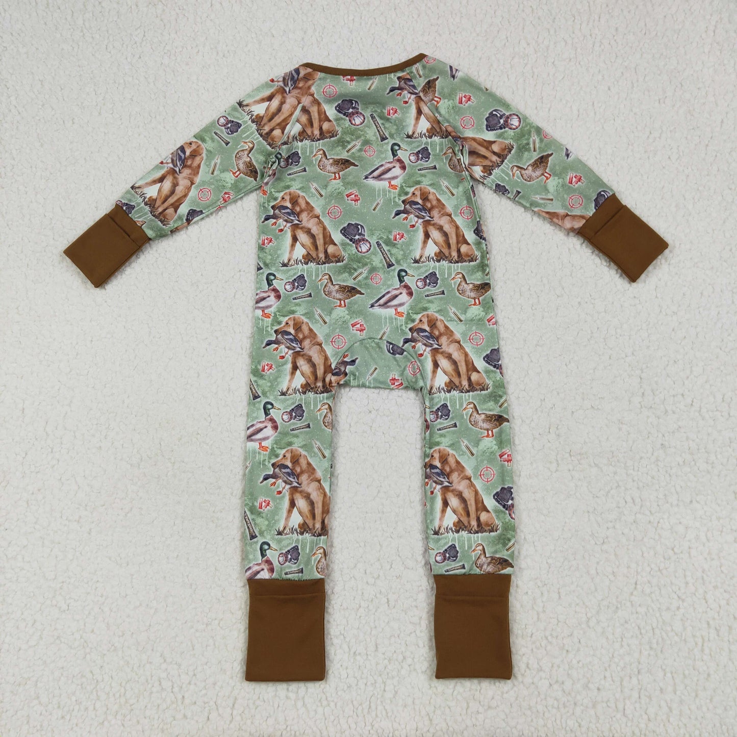 LR2234 dog duck boy summer romper 202507 RTS