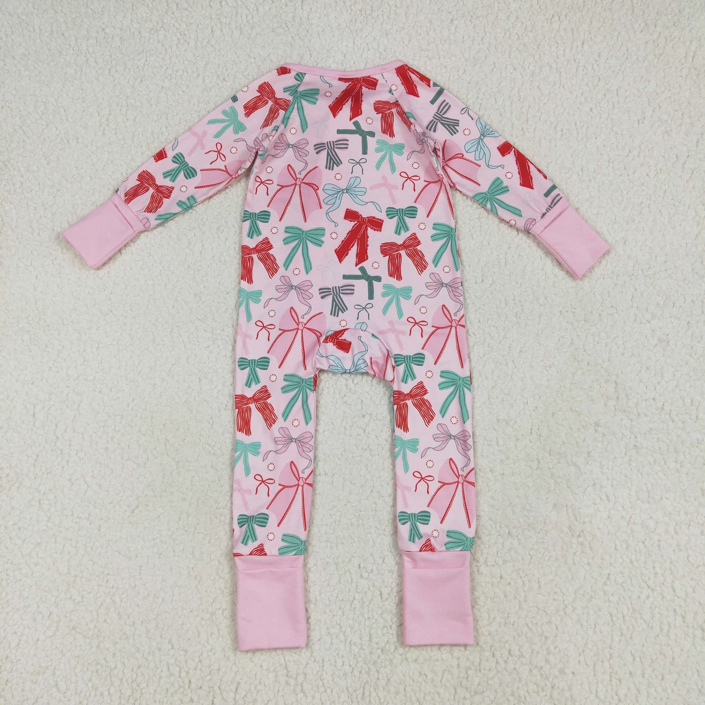 LR2266 bow girl summer romper 202507 RTS