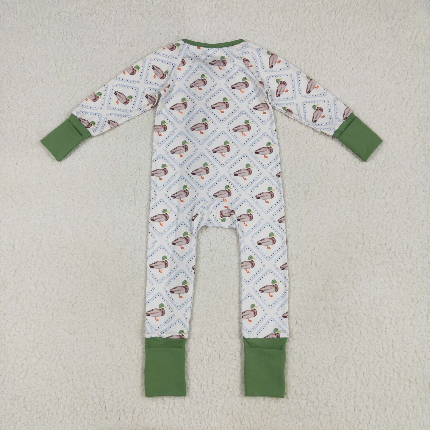 LR2269 duck boy summer romper 202507 RTS