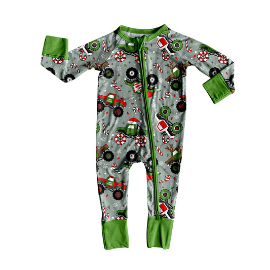 LR2669 Merry Christmas boy summer romper 202509 preorder