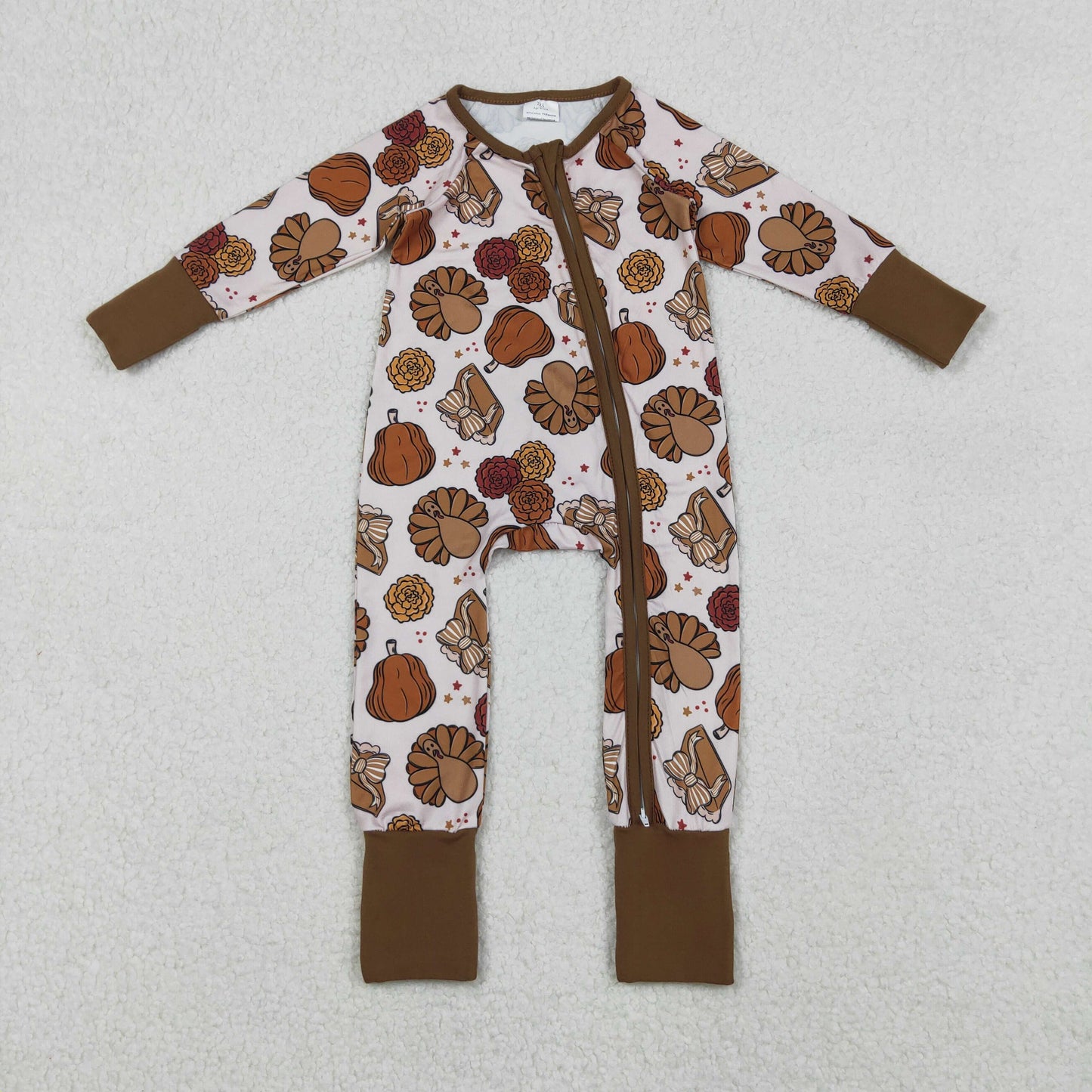 LR2690 turkey girl summer romper 202510 RTS