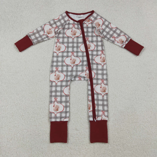 LR2691  turkey girl summer romper 202508 preorder