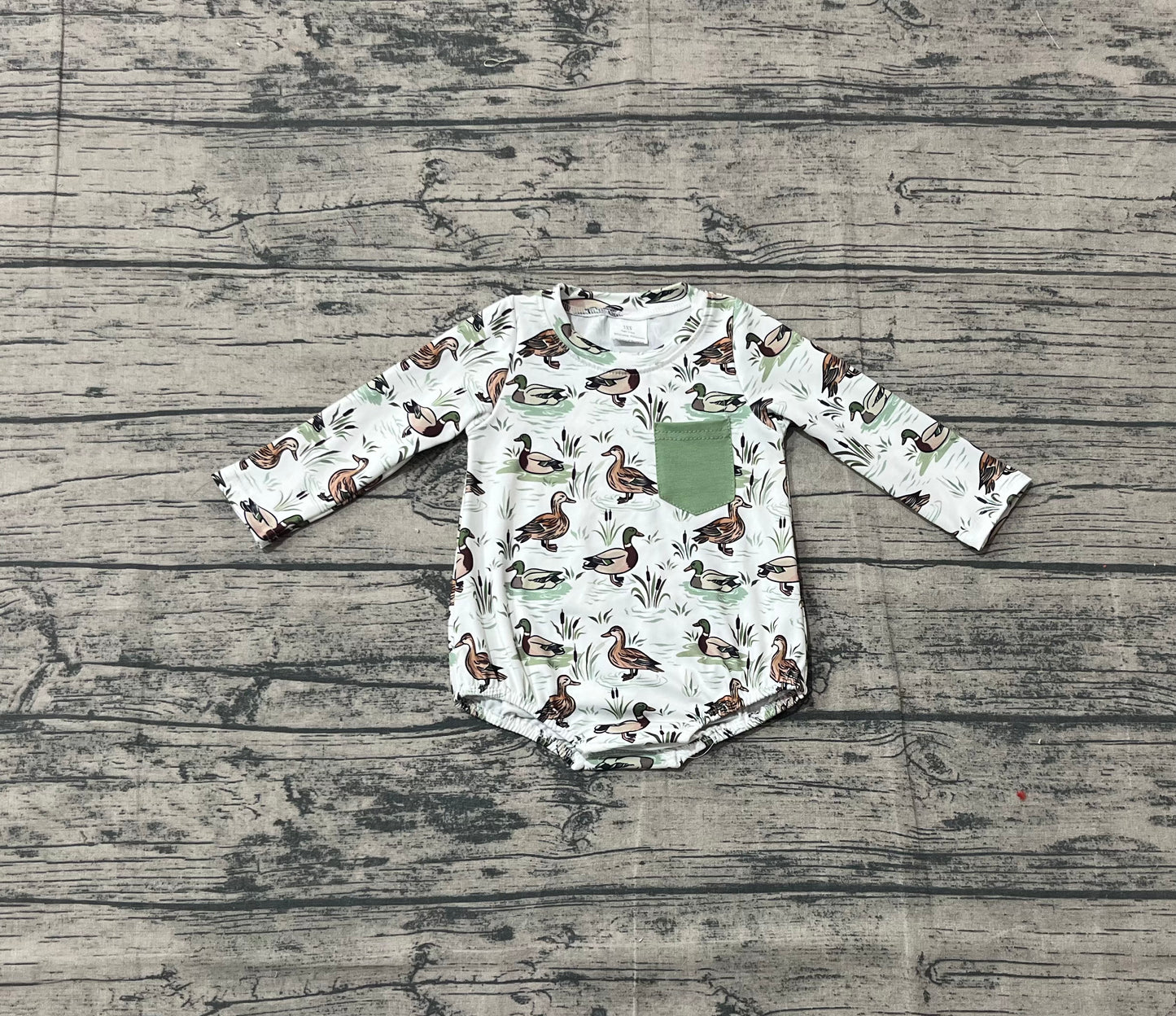 LR2762 duck boy summer romper 202509 preorder