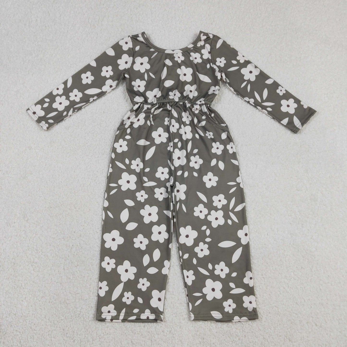 LR2828 flower western girl jumpsuit overall 202512 RTS