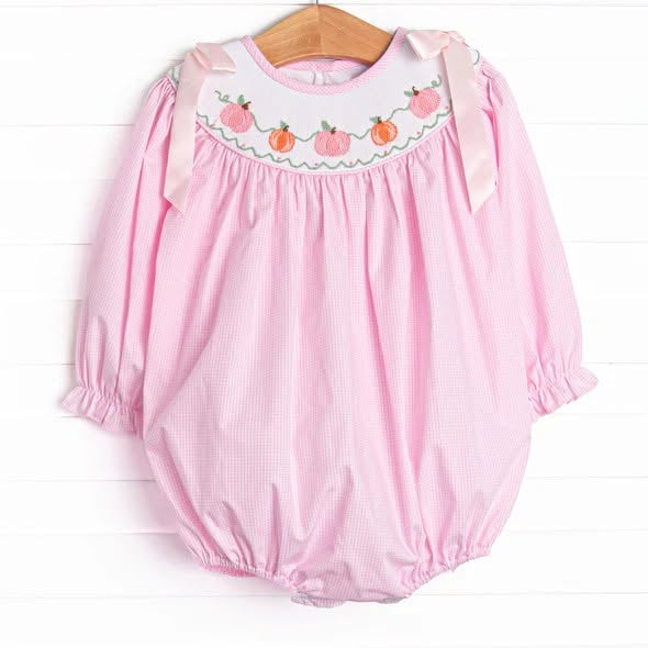 LR3099 pumpkin Halloween girl romper 202619 preorder