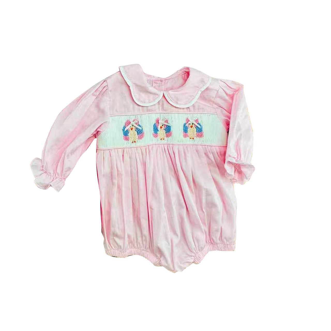 LR3102 Thanksgiving Turkey girl romper 202619 preorder