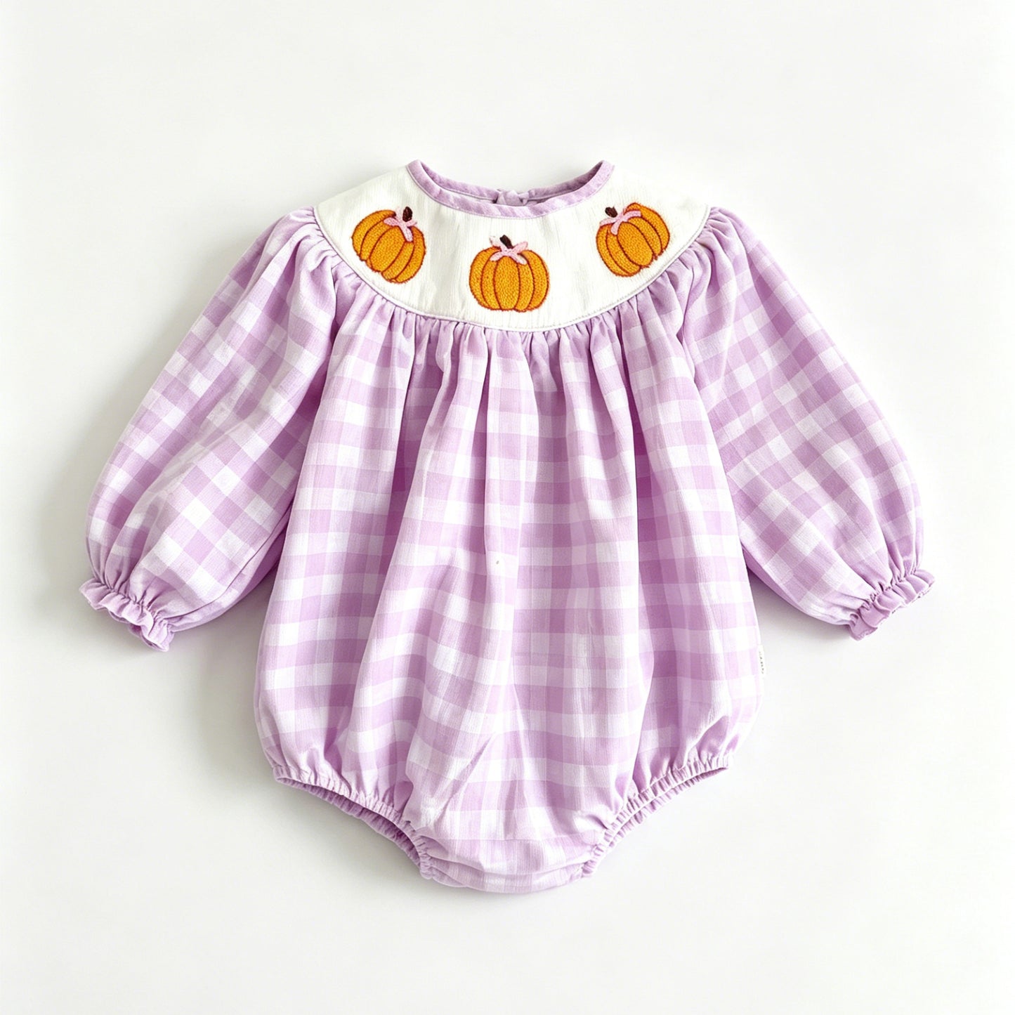 LR3106 pumpkin girl romper 202619 preorder