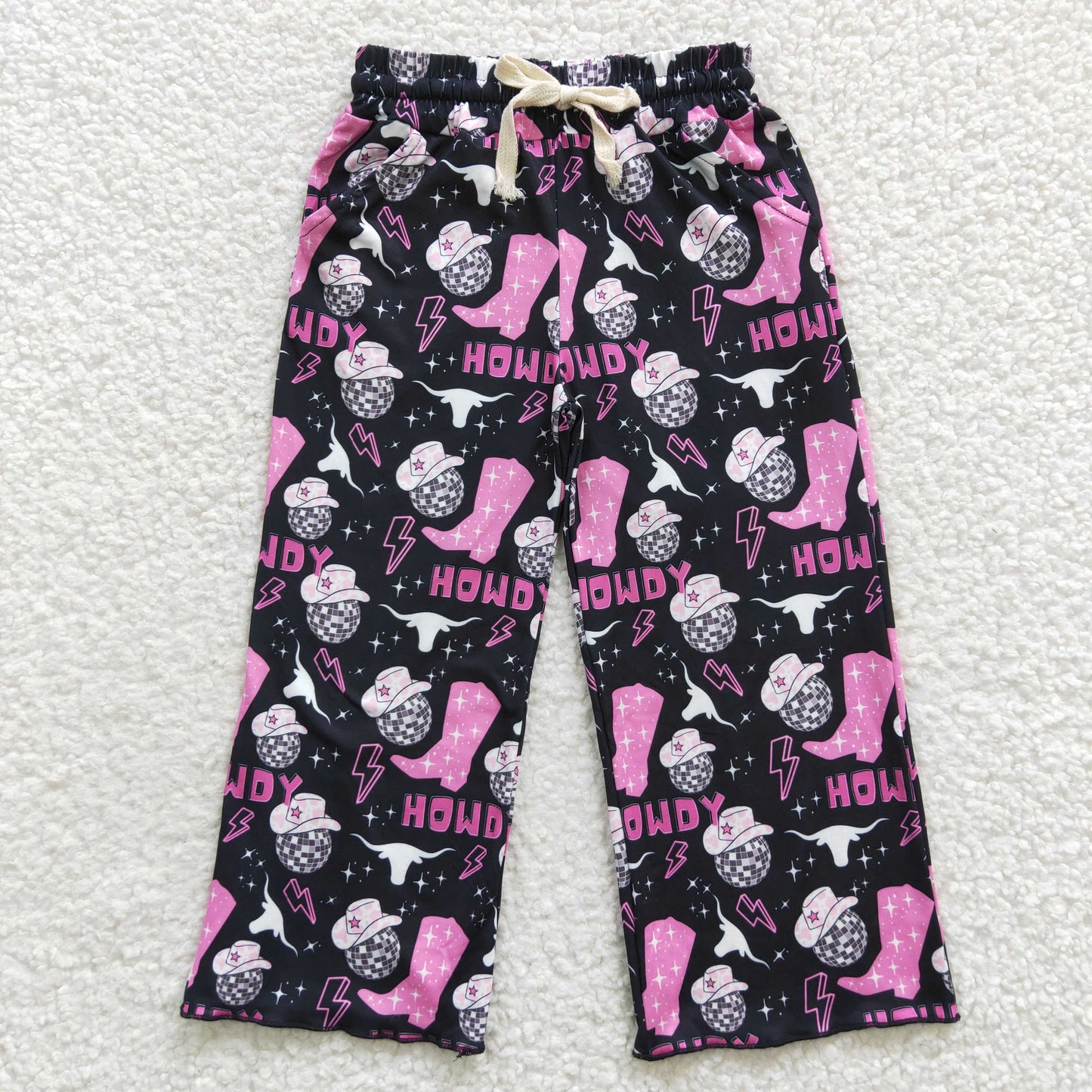 P0136 western flowers girl long pants 20230523 RTS