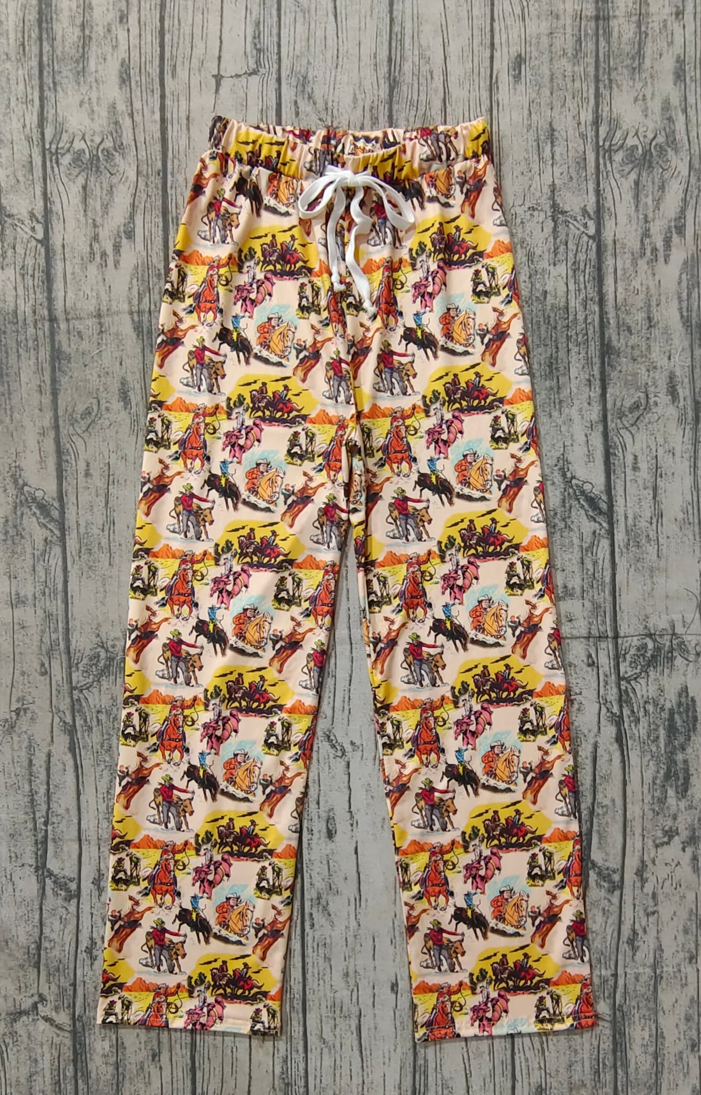 P0380 adult western rodeo long pants 202401 RTS