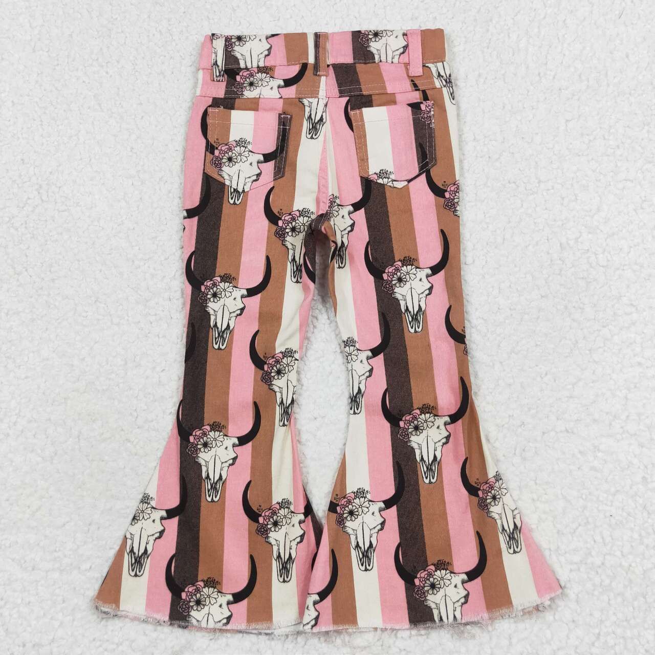 P0437 cow girl denim jeans RTS Free shipping order $100+