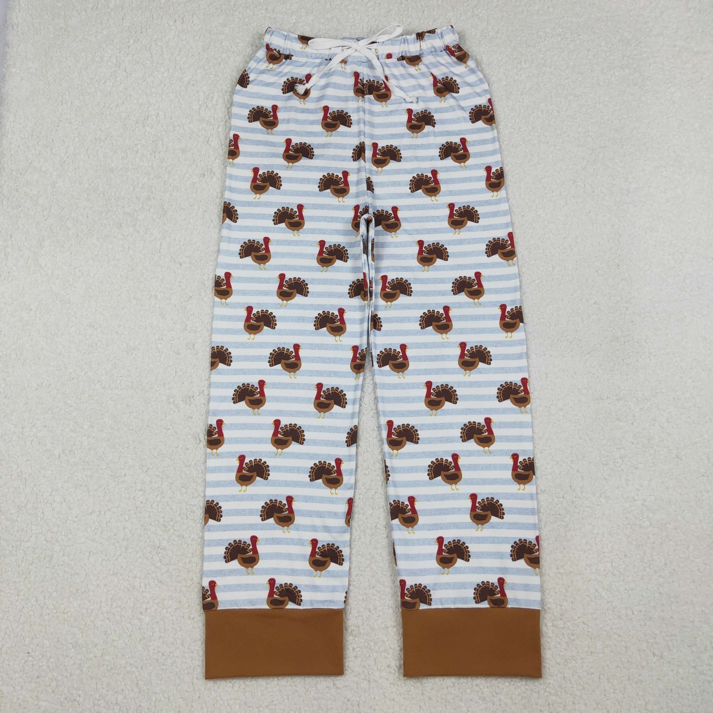 P0516 adult Women turkey pajamas long pants 202510 RTS