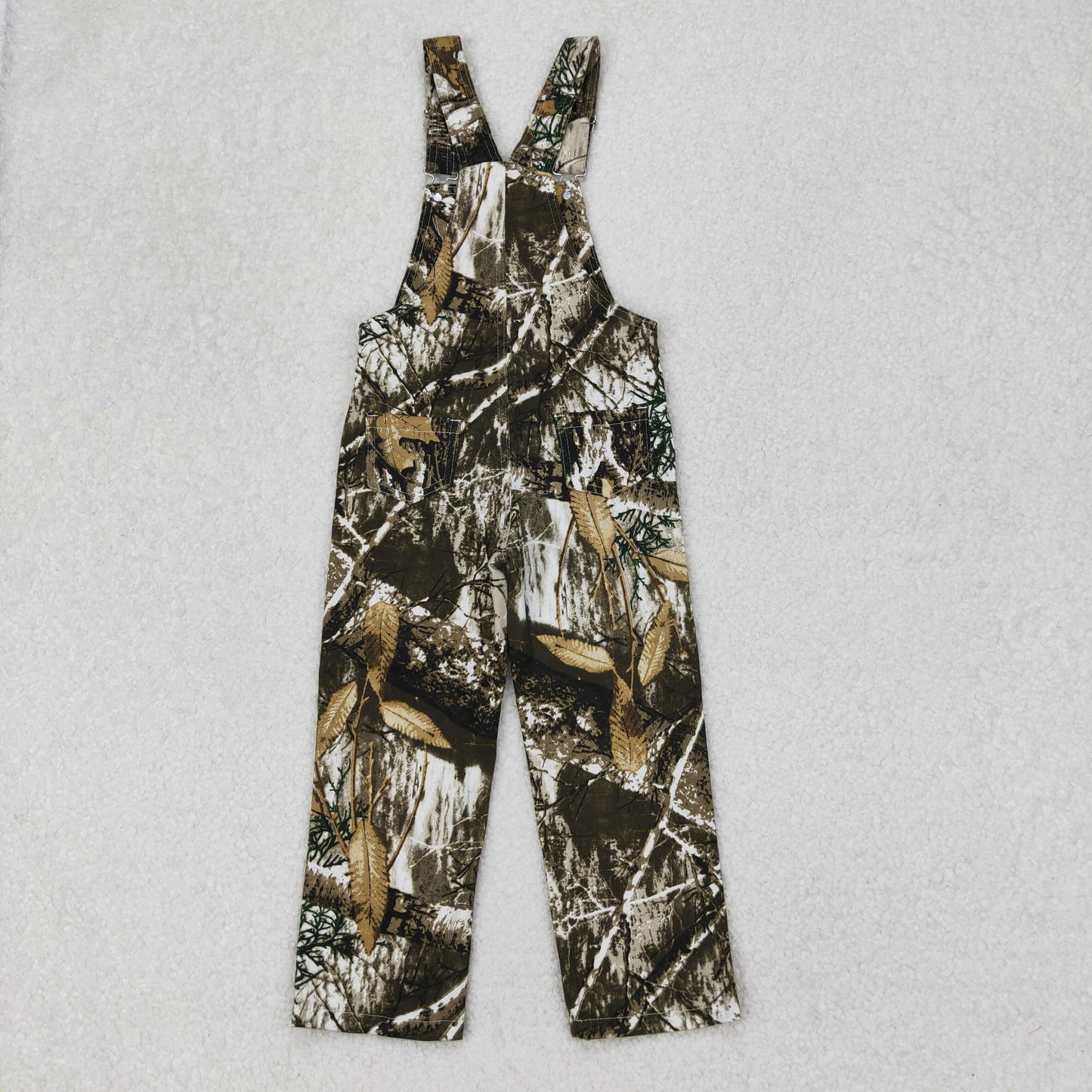 P0533 camo denim jumpsuit jeans overall suspender pants 2RTS Free shipping order $100+