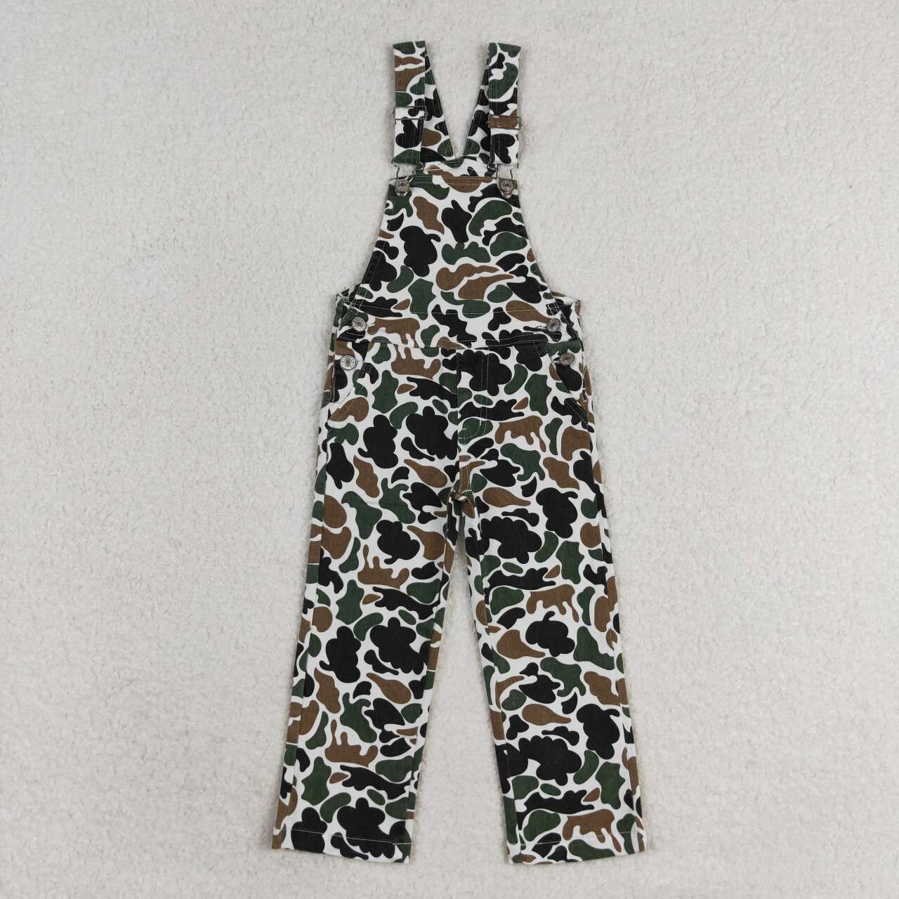 P0535 camo denim jumpsuit jeans overall suspender pantsRTS Free shipping order $100+