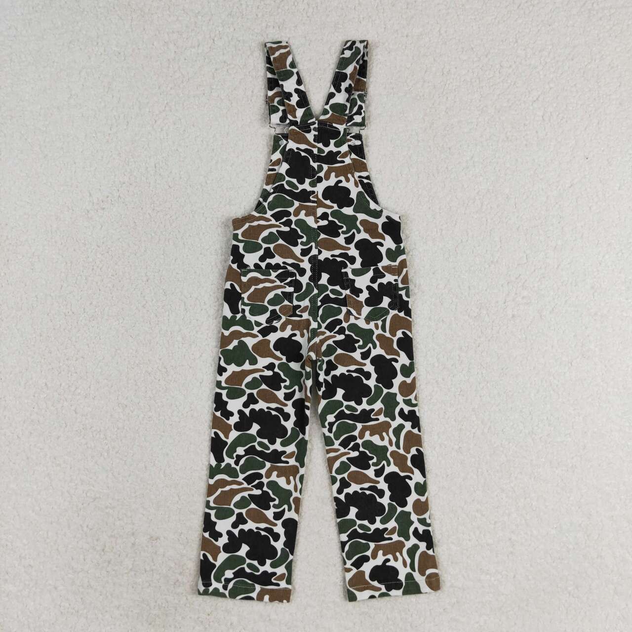 P0535 camo denim jumpsuit jeans overall suspender pantsRTS Free shipping order $100+