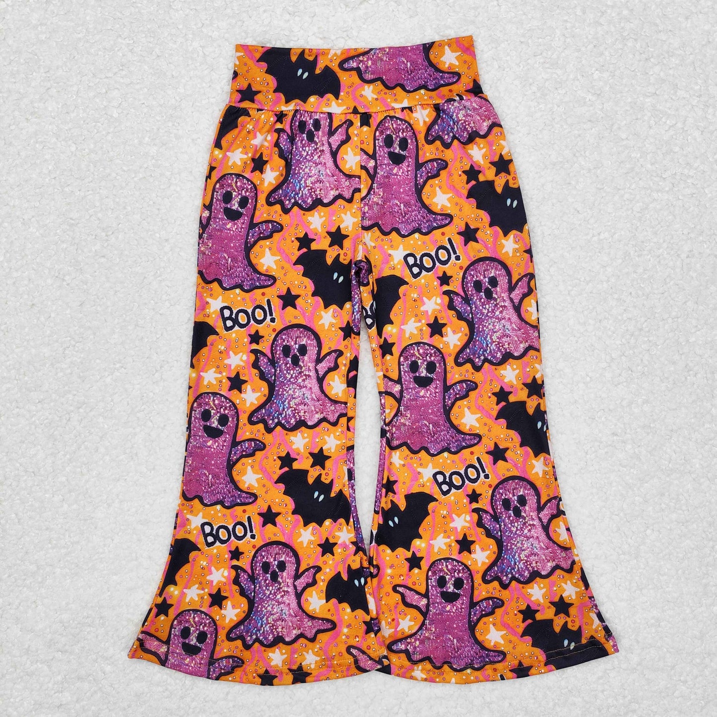 P0609 Halloween boo bat long pants 202409 RTS