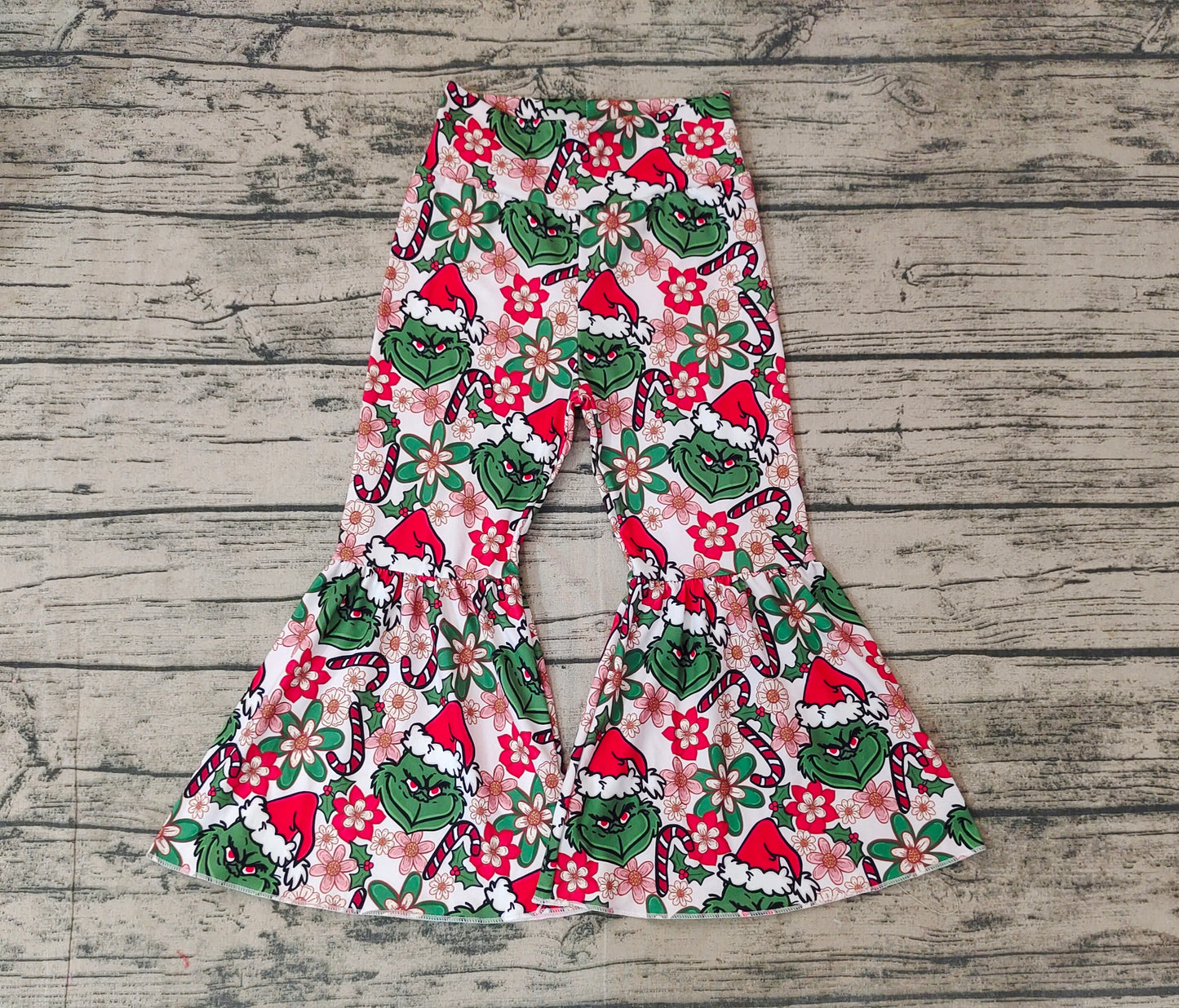 P0631 Christmas grinch girl bell pants 20240104 RTS