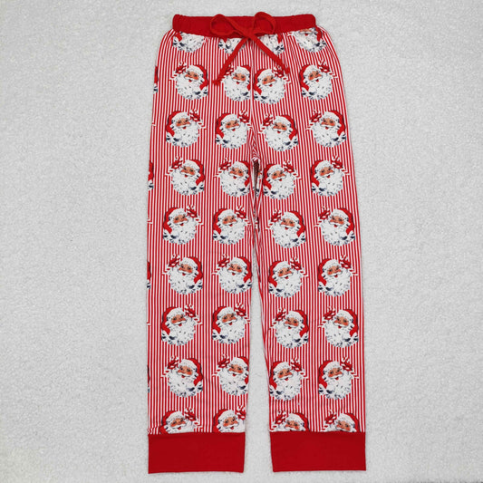 P0646 adult men pants sibling  Chritstmas santa dad long pajamas 202410 RTS