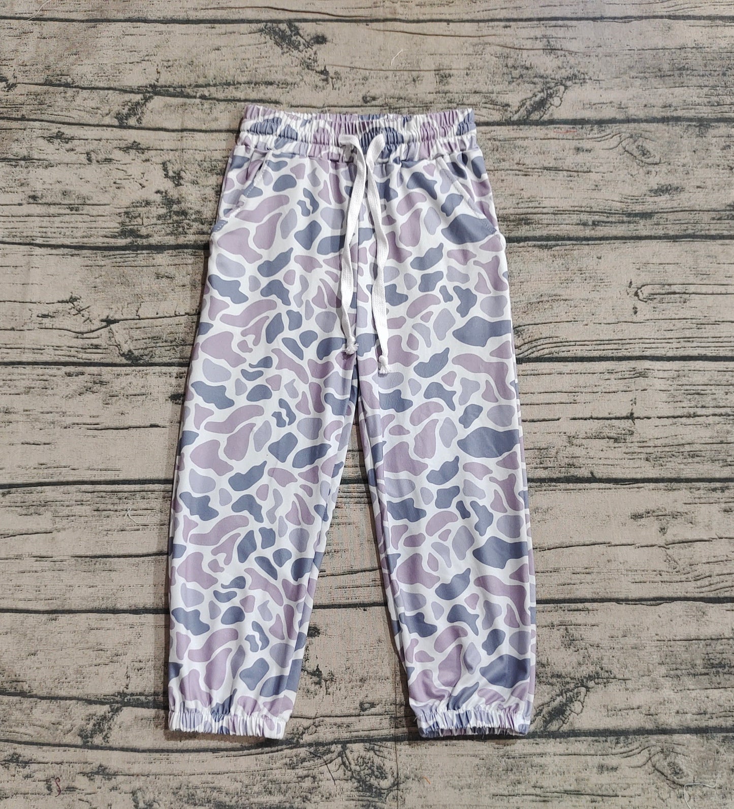 P0651 kids camo Jogger girl long pants RTS 202410